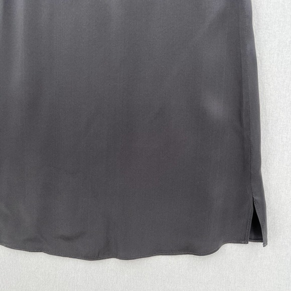 CAMI NYC Shirt Womens Small Gray Silk Racer Charmeuse Camisole Racerback Cami - Picture 7 of 10